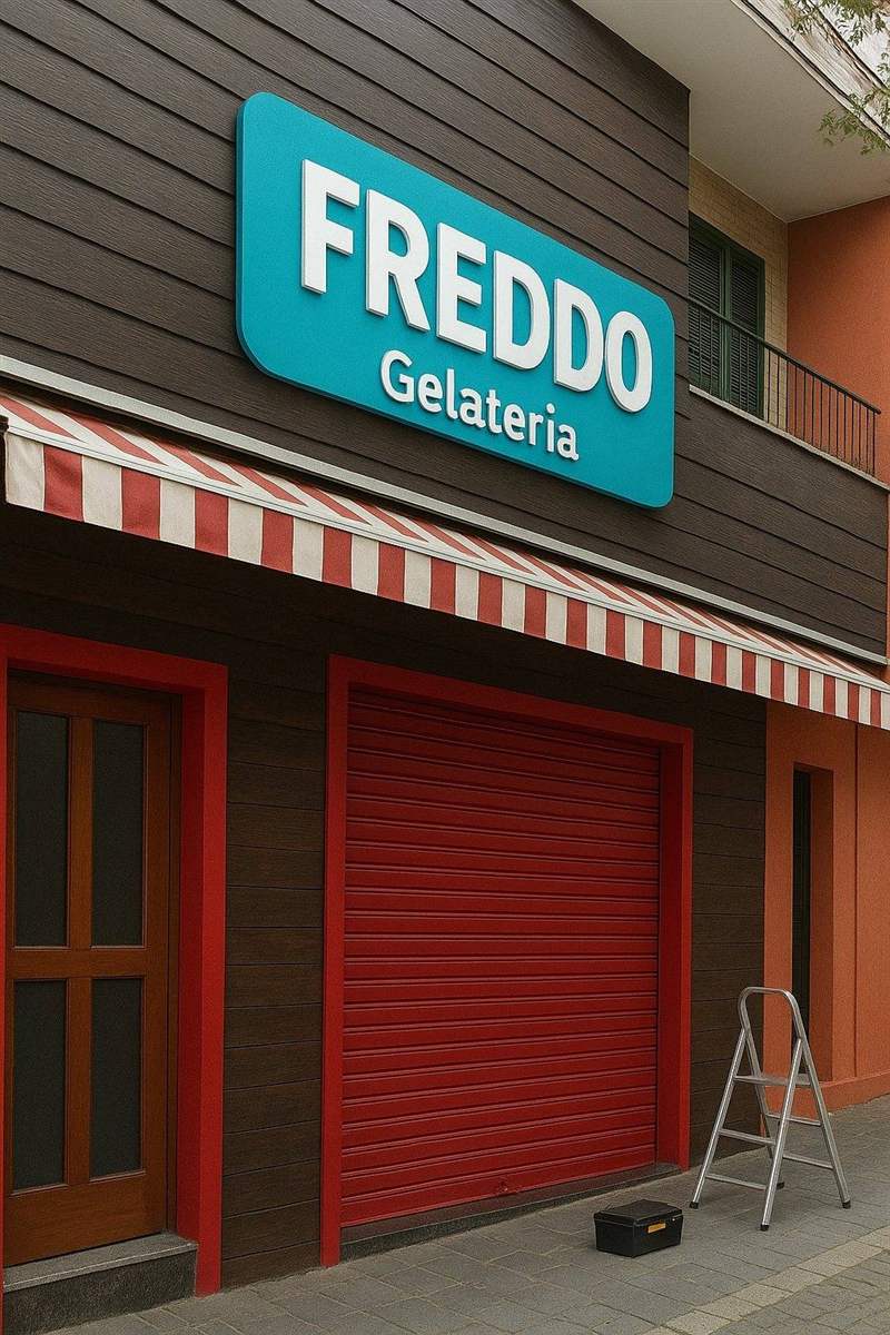 Portão comercial